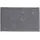 LIONTO Katzentoilette Vorleger 32x45 cm Grau
