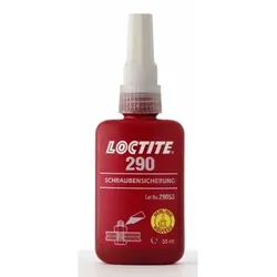 290 Schraubensicherung anaerob, mittelfest, grün, 50ml Flasche - grün