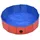 vidaXL Hundepool Faltbar Rot 80 cm 20 cm