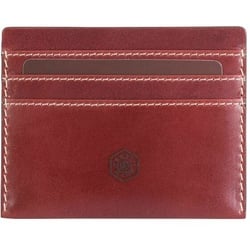 Jekyll & Hide Texas Kreditkartenetui RFID Leder 11 cm red