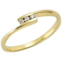 Orolino Ring Gold 585 mit 3x Brillant zus. 0,06ct.