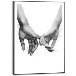 Reinders Wandbild 50 x 70 cm Pinkies Holz Grau