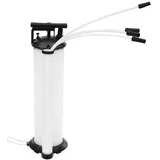 LIAIZE Manueller Ölabsaugpumpe, 6.8L Absaugpumpe mit 4 Schläuche, Handpumpe Flüssigkeitsabsaugpumpe