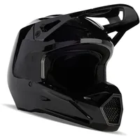 Fox V1 Solid Motocross Helm, schwarz, Größe 2XL für