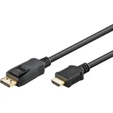 goobay DisplayPort 1.2 auf HDMI 2.0 5 m Schwarz