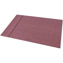Rhodia Kollektion Orange Botanik, feste Schreibtischunterlage 60x40 cm, Kunstleder, - Amaranth 120039C