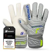 Reusch Torwarthandschuhe Attrakt Grip Finger Junior grau|weiß 7
