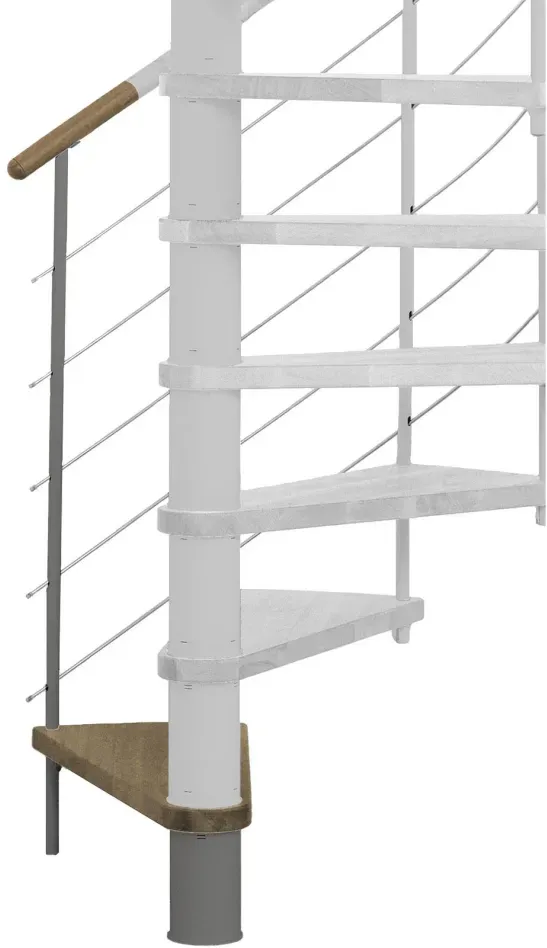 Minka Höhenerweiterung für Venezia, 356 cm, 120 cm,Eiche,Grau,lackiert