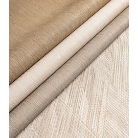 Rasch Textil Rasch Tapete 844313 - Einfarbige Vliestapete in Hellbeige mit textiler Struktur aus der Kollektion Perfecto VI - 10,05m x 0,53m (LxB)