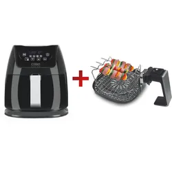 Caso Design CASO AF 255 - Heißluftfritteuse mit Barbecue-Zubehör