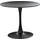 Beliani Esszimmertisch Ø 90 cm schwarz
