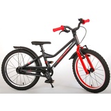 Volare Kinderfahrrad Blaster Fahrrad für Jungen 18 Zoll Kinderrad Schwarz Rot