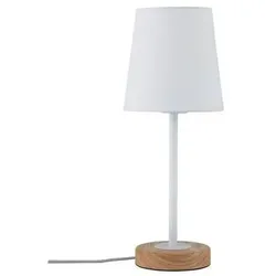 Tischleuchte Stellan in Braun/Weiß max. 20 Watt