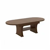 designimpex Couchtisch DA-130 oval ausziehbar höhenverstellbar mit Ablage Wohnzimmer Tisch, Funktionstisch, Wohnzimmertisch, Tisch, Esstisch, Sofatisch, Rollen braun