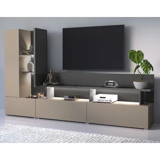 Home Affaire Wohnwand Serio, Breite 270 cm. braun