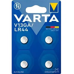 4 VARTA Knopfzellen V13GA/LR44 1,5 V