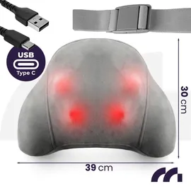 Maltec Nackenmassagegerät Massagekissen Beige