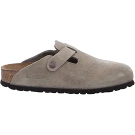 Birkenstock Boston Weichbettung Veloursleder taupe 37