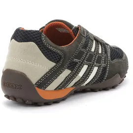 GEOX Snake U4207L dark grey/off white 43