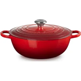 Le Creuset Signature La Marmite 28 cm kirschrot