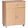 Wohnling Schuhschrank 60 x 75 x 30 cm mit Schublade / Buche