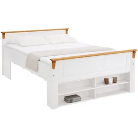 otto home Tessin 140 x 200 cm weiß/honig