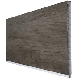GroJaBasicLine Einzelprofil PVC, Monument Oak