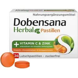 Dobensana Herbal Propolis-, Zitronenmelisse-, Honiggeschmack 36 St