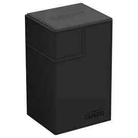 Ultimate Guard Flip`n`Tray 80+ XenoSkin Monocolor Schwarz