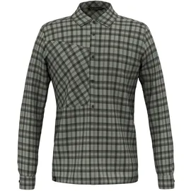 Salewa Fanes Flanell Hemd kariert Oliv M