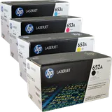 HP 4 HP Toner CF320A-CF323A 652A 653A Multipack K C M Y 4-farbig