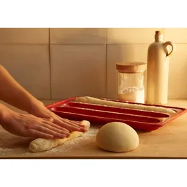 Emile Henry Brotbackform Baguette 39 x 24 cm