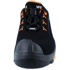 Uvex Halbschuh schwarz/orange uvex 2, S3 EU-Schuhgröße: 45