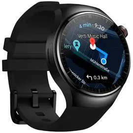 Zeblaze Thor Ultra 112 mm BT Kunststoffgehäuse Schwarz Sportarmband Schwarz One Size