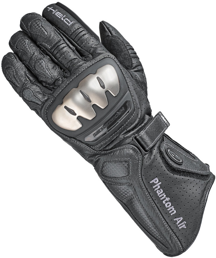 Held Phantom Air Motorfiets handschoenen, zwart, L