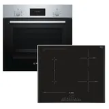 Bosch Backofen Kindersicherung + Induktionskochfeld Booster autark 60cm