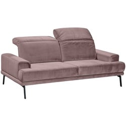 Musterring Sofa MR 4580 Stoff Rosewood