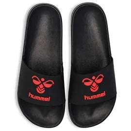 hummel HML Essential Pool Slide Schwarz/Rot 45
