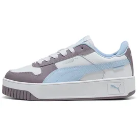 Puma Carina Street Kinder Weiß/Haute Tropic/Plum Jam 39