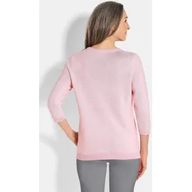 GOLDNER Rundhalspullover rosa 21