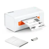 Etikettendrucker 200x79x83mm Thermodrucker 150mm/s Labeldrucker Versandetiketten Drucker Thermo-direkt Edikettendruckgerät Usb Automatische Etikettenerkennung Windows Mac Os Linux Chromebook