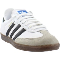 adidas Samba Originals Men's Shoes White/Core Black/Clear Granite bz0057 (9.5 D(M) US) - 43 1/3 EU