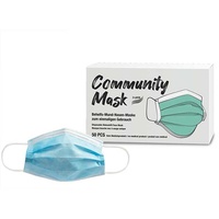 LOVE FOR HAIR Dreilagige Community/OP-Maske (MNM) (50 Stück)