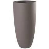 Beleuchteter Pflanztopf Shining Curvy Pot XL (Taupe)