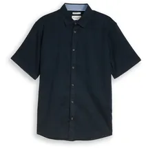 Tom Tailor Kurzarmhemd Blau XL