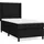 vidaXL Boxspringbett 100 x 200 cm Schwarz