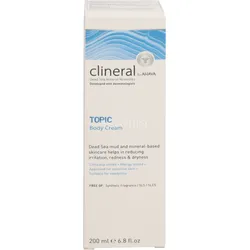 Ahava Clineral TOPIC Body Cream For Sensitive Skin 200 ml