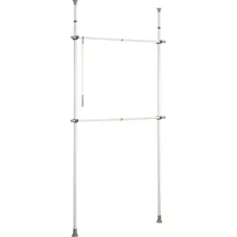 Wenko Garderobenständer Herkules Basic Grau