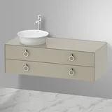 Duravit White Tulip Waschtischunterschrank, 2 Auszüge, WT4992L6060