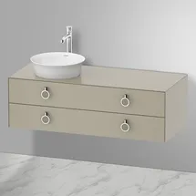 Duravit White Tulip Waschtischunterschrank, 2 Auszüge, WT4992L6060